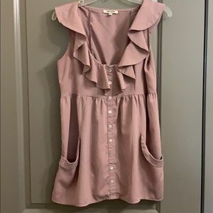 Flowy mauve tank.  Size S.